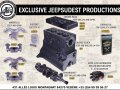 Engine Block Jeep Willys  Engine Head - Manifold - Crankshaft Distributor